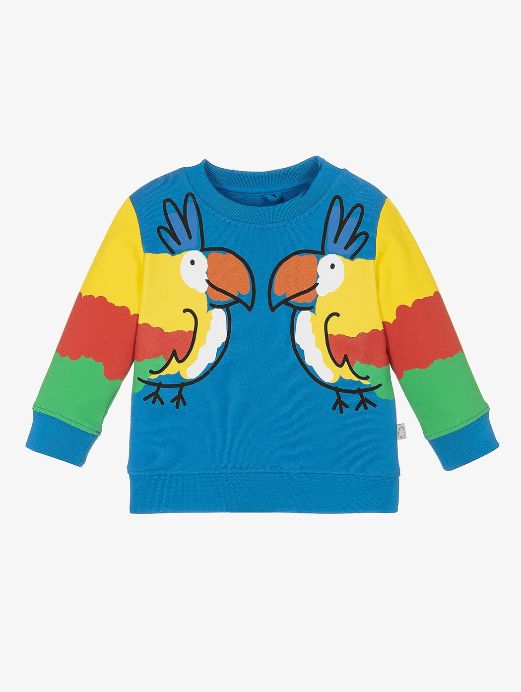 STELLA MCCARTNEY FELPA PAPPAGALLI