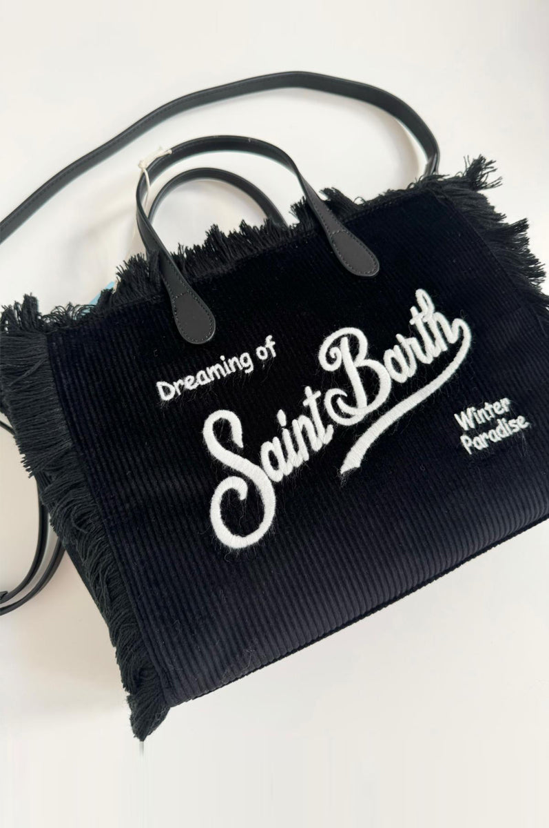 Borsa SAINT BARTH COLETTE CORDUROY