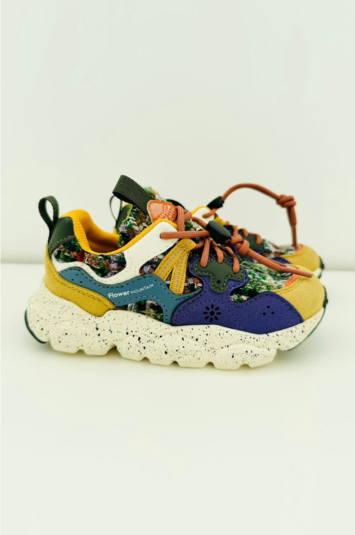 Scarpe FLOWER M. YAMANO E-CALF/FABRIC