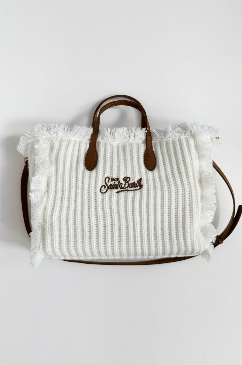 Borsa SAINT BARTH COLETTE RIB TRICOT