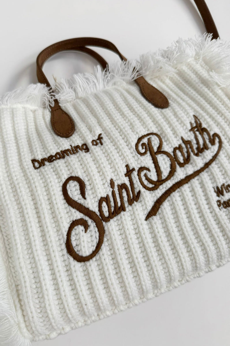 Borsa SAINT BARTH COLETTE RIB TRICOT