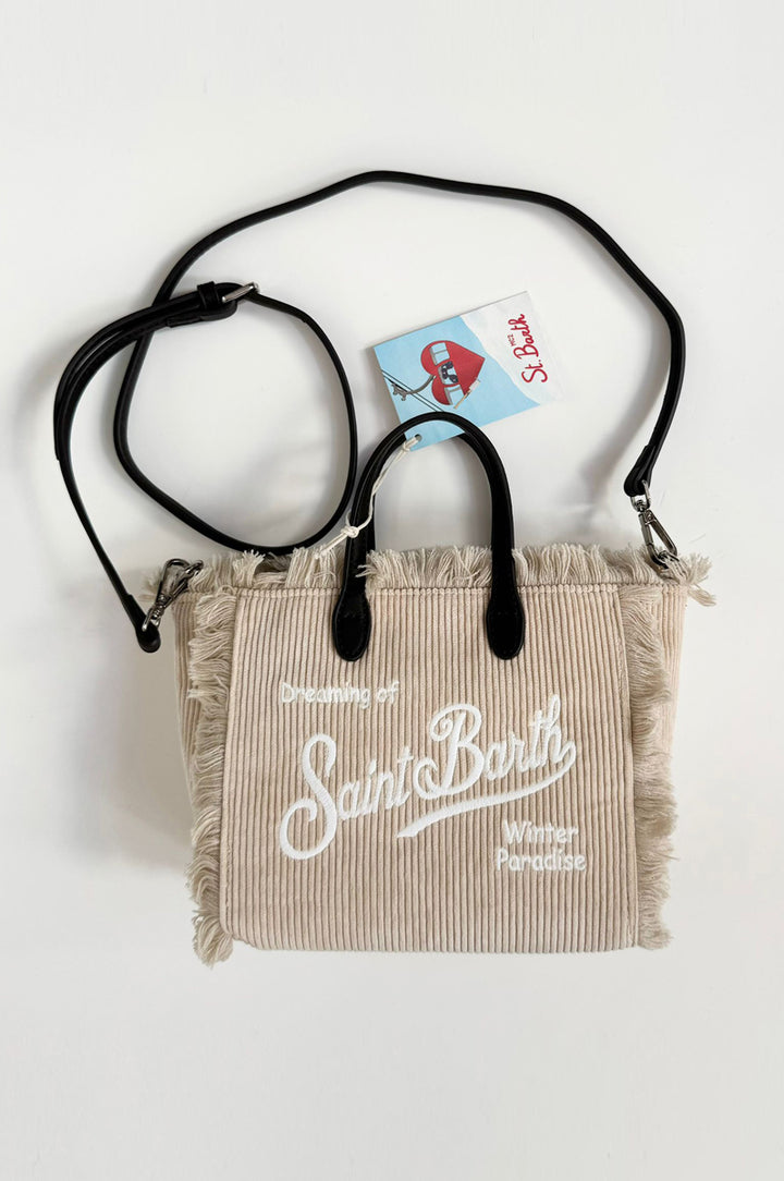 Borsa SAINT BARTH VANITY CORDUROY